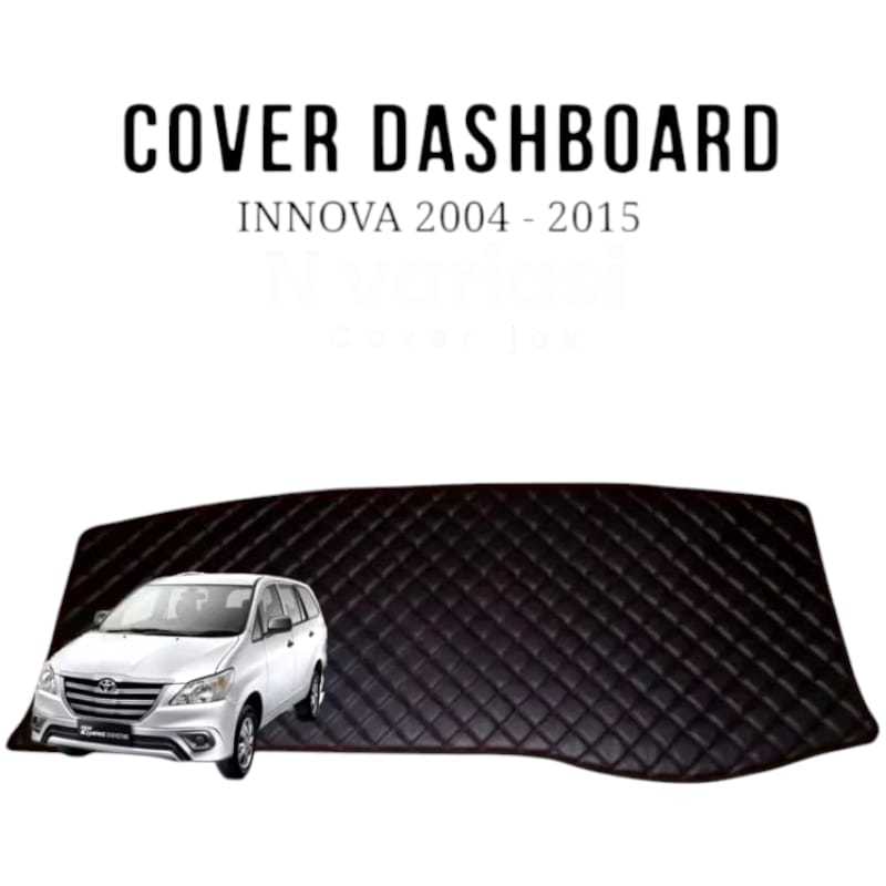 Alas / Cover Dashboard Kulit Sintetis Kijang Innova Motif Wajik