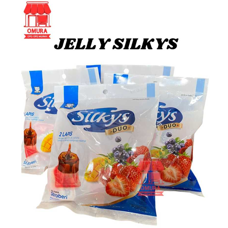 

JELLY SILKYS PUDING DUO LAPIS GULA AREN SATU PACK ISI 10PCS NETTO 260GR