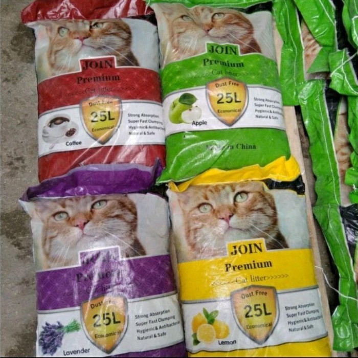 pasir join 25liter pasir kucing 25liter pasir wangi Pasir Gumpal