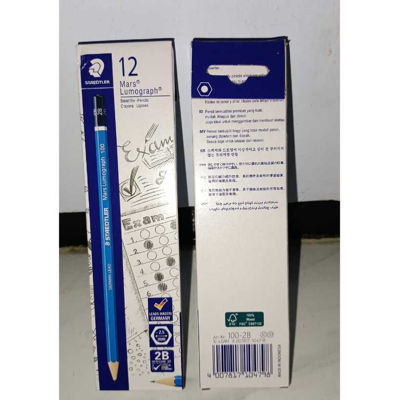 

PROMO Pensil 2B Staedtler isi 12 pensil (1pack)