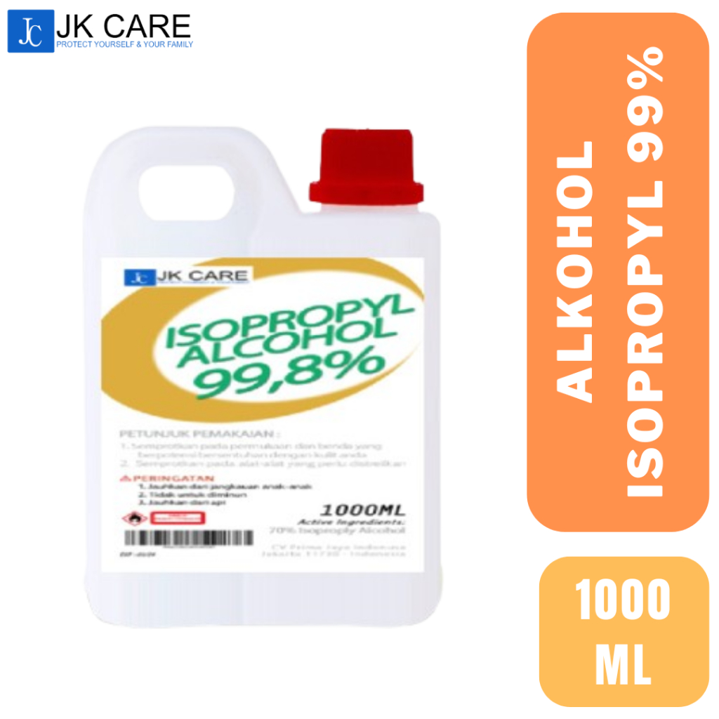 JK Care Isopropyl Alkohol 99,8% 1 Liter