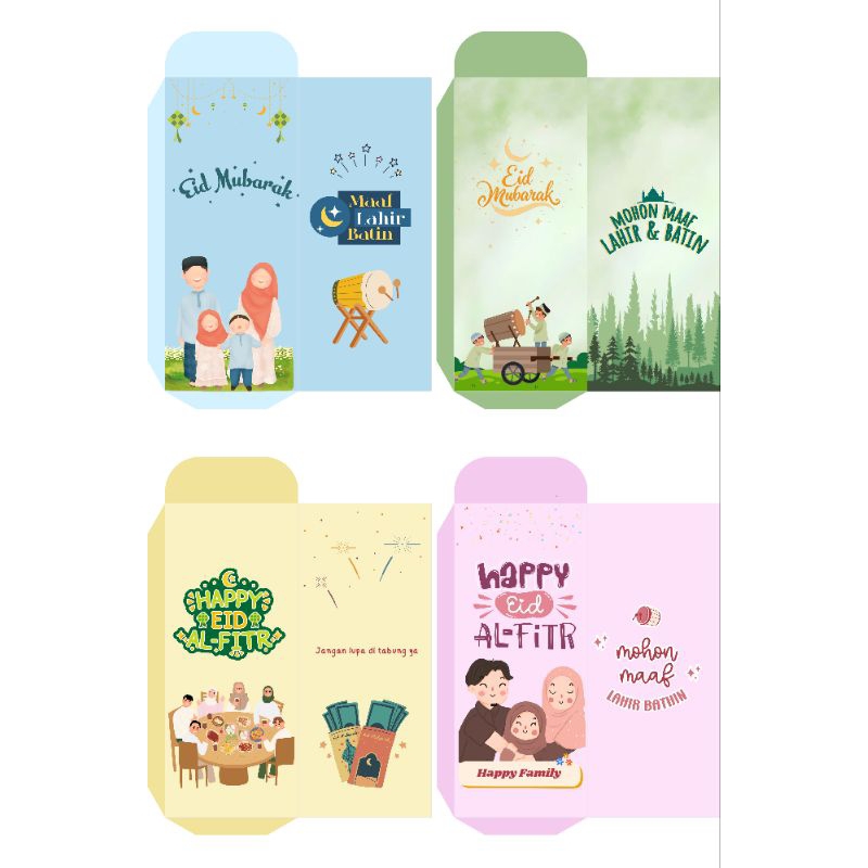 

Amplop Lebaran 2025 Uang THR Ukuran panjang dan pendek Idul Fitri 2025