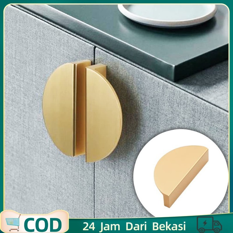 Tarikan Laci Bulat Tarikan Laci Semi Circular Modis Tarikan Lemari Bulat Handle Tarikan Laci