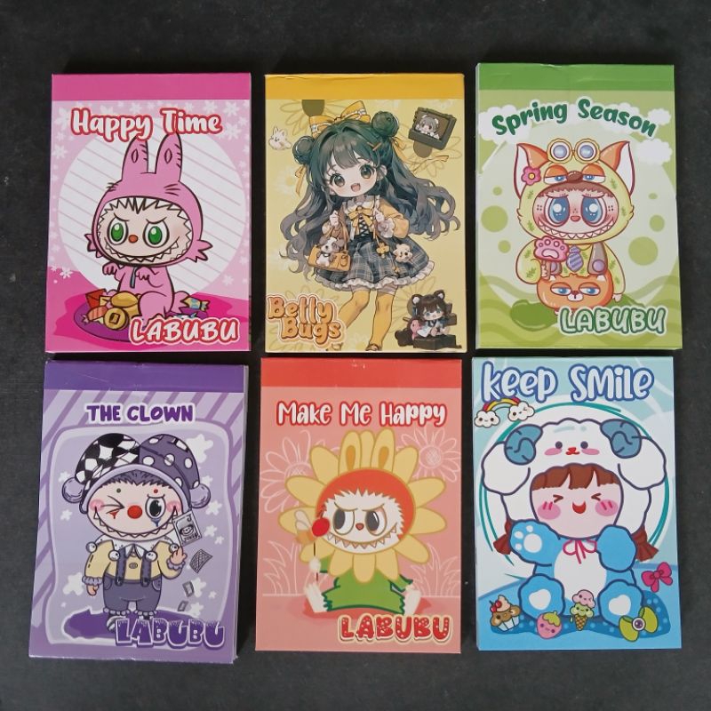 

buku memo Lem |Spiral 1pcs 8x6cm