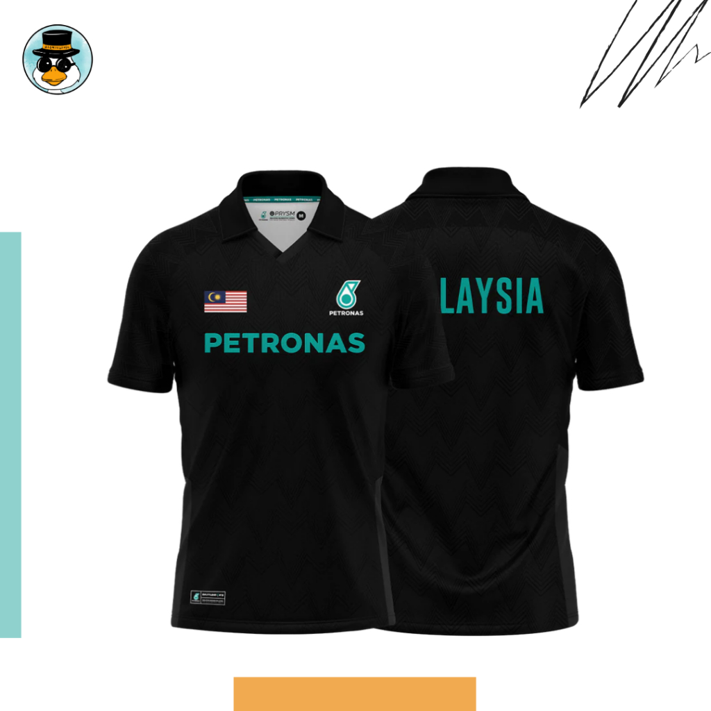 Baju Kaos Jersey Badminton PETRONAS MALAYSIA OPEN 2025 - SHUTTLEHEARTS SPADE