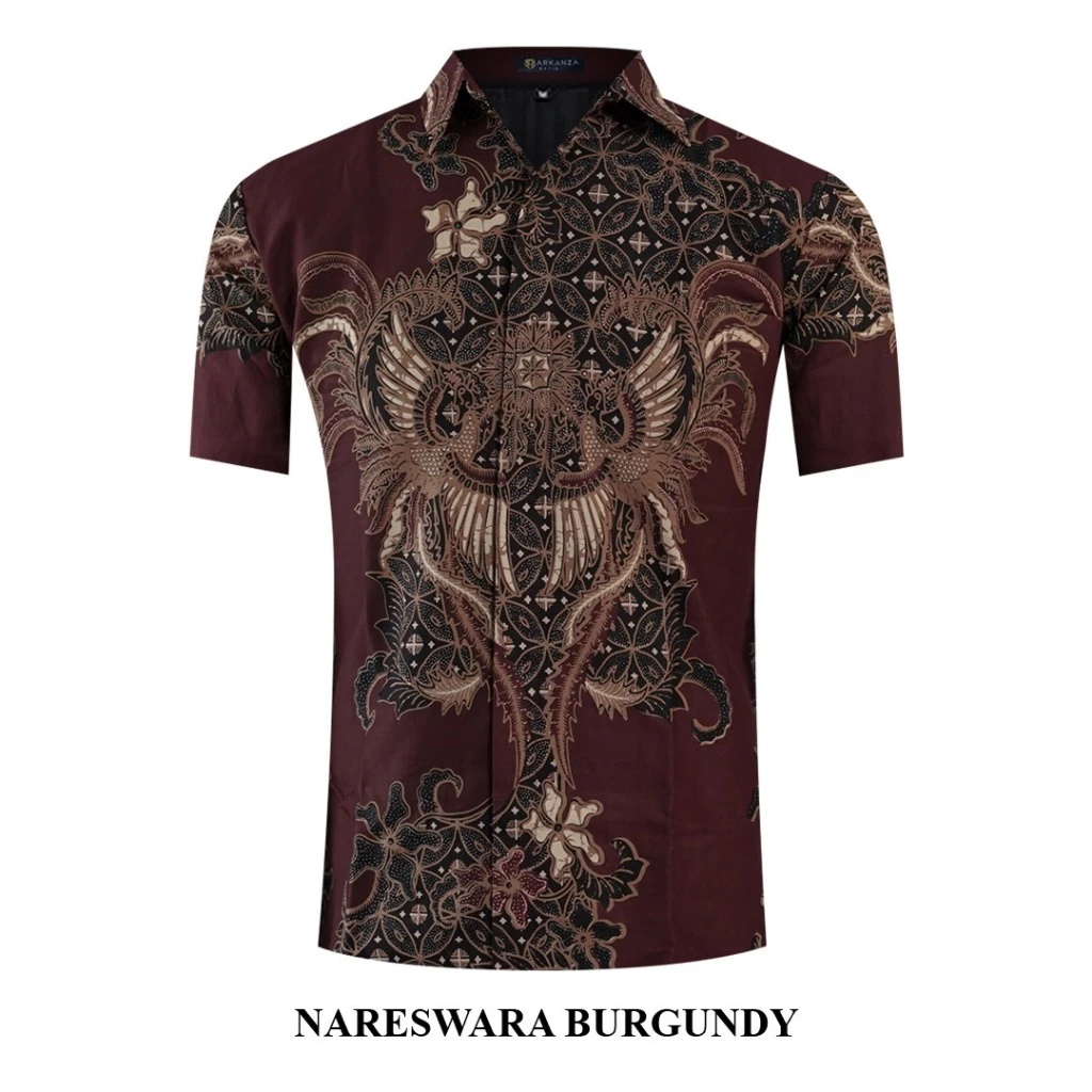 Kemeja Batik Slimfit lapis furing premium Batik Arkanza Solo INFL