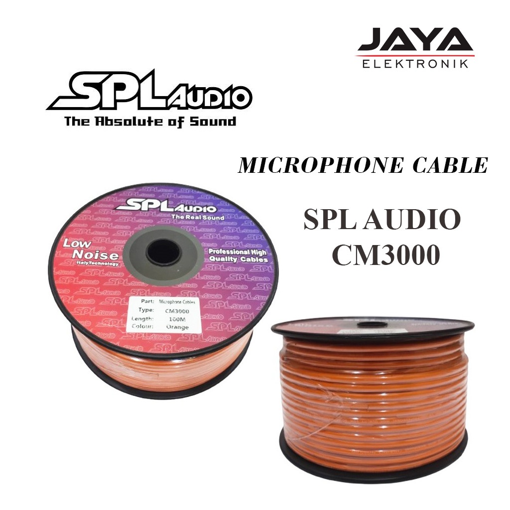 Kabel Mic SPL AUDIO CM 3000 per meter ORIGINAL Kabel Microphone SPL AUDIO ORANGE