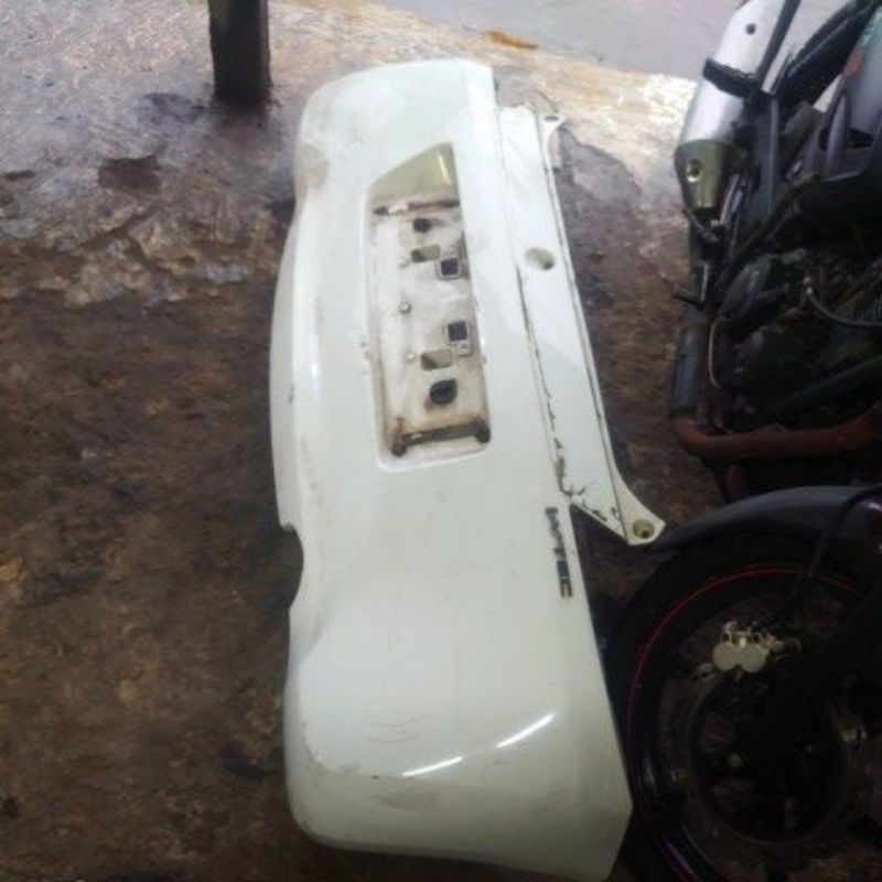 bumper belakang brio