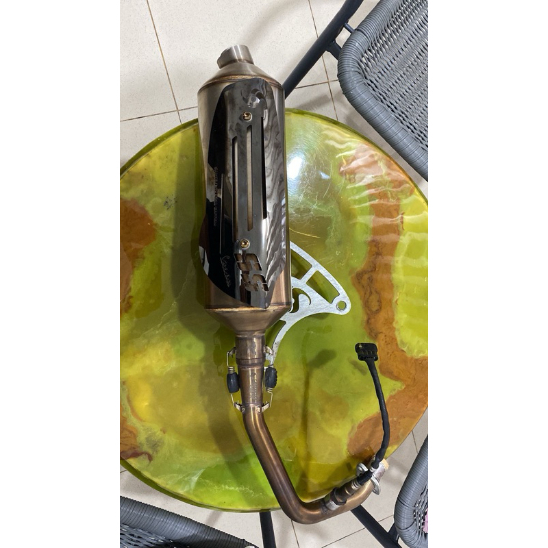 Knalpot Shijiro SS inlet 38 vespa matic