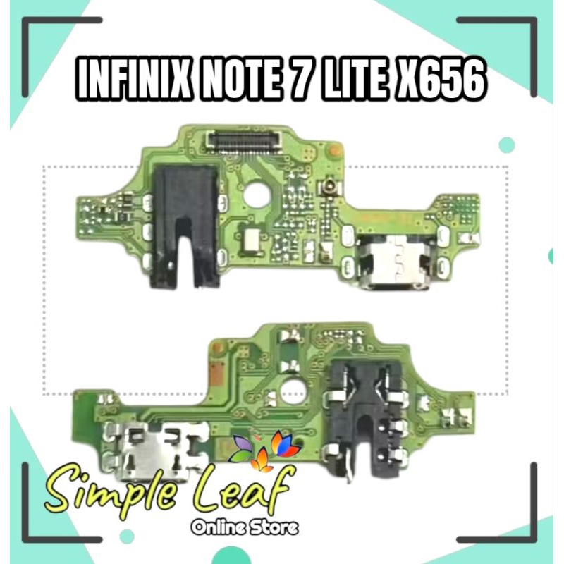FLEXIBLE FLEXIBEL KONEKTOR CHARGER CON PAPAN CAS MIC HF INFINIX NOTE 7 LITE X656