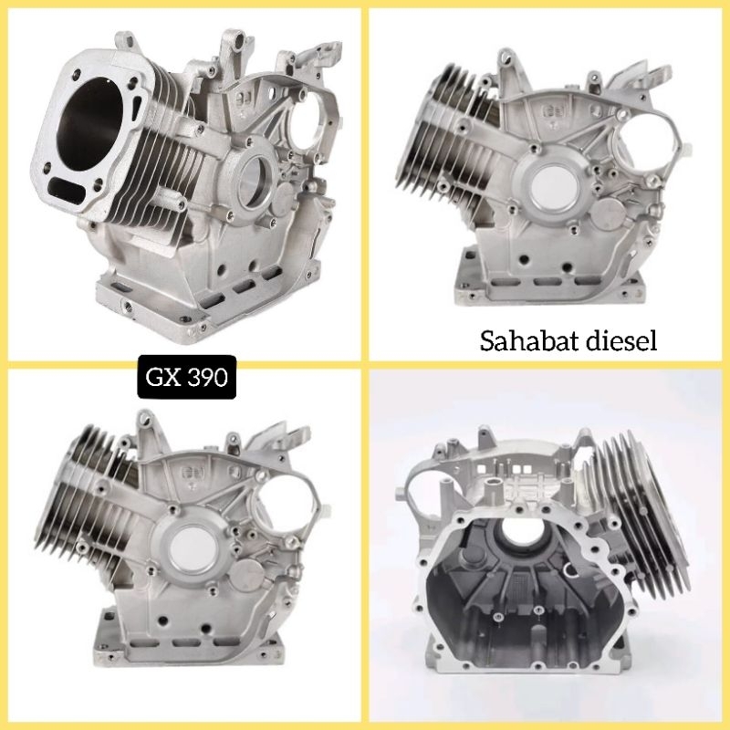 Cylinder blok gx390 genset / blok genset 6500watt-7000watt