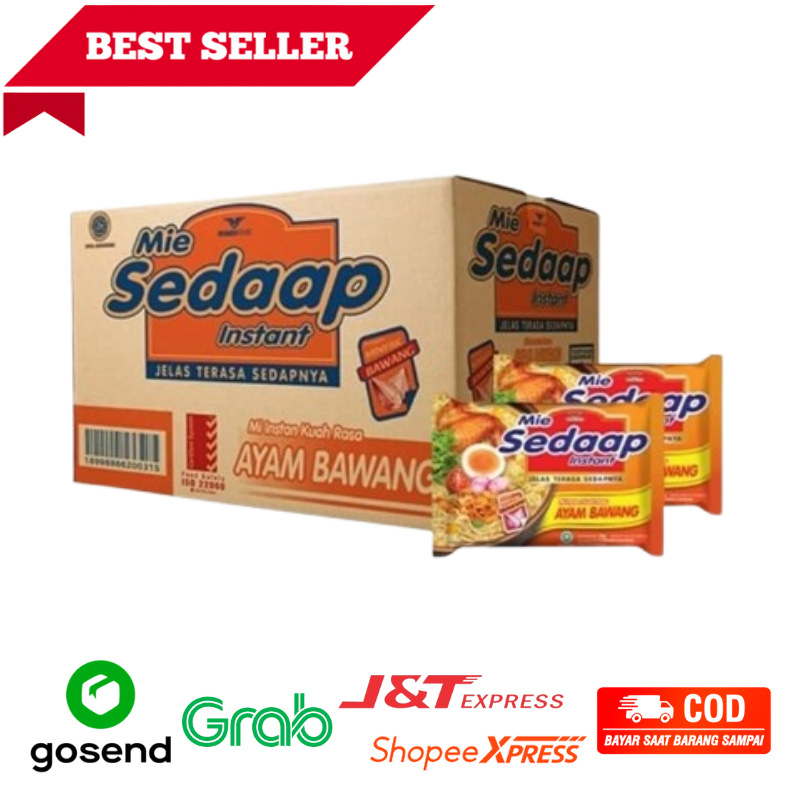 

Mie Instan Sedaap Kuah Ayam Bawang Fesh All Varian Ukuran Freshmart Go