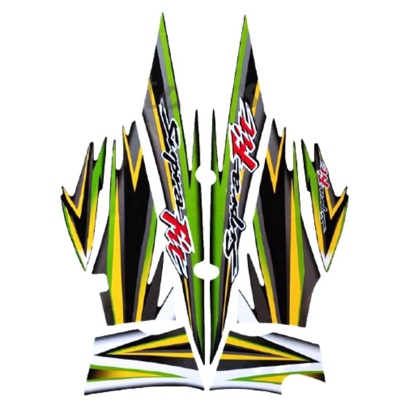 striping standar motor Supra fit lama 2005