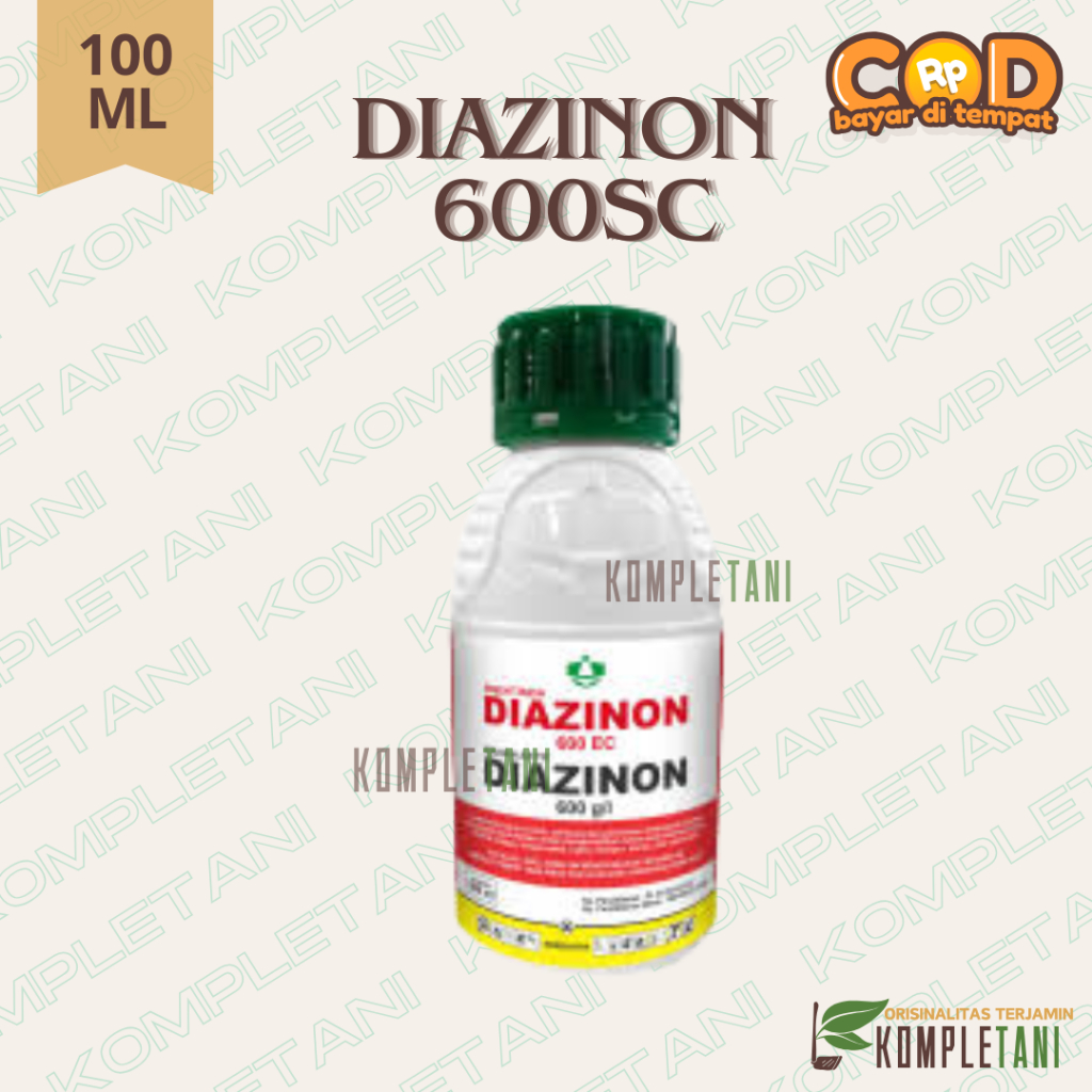 Insektisida DIAZINON 600EC 100 ML Diazinon