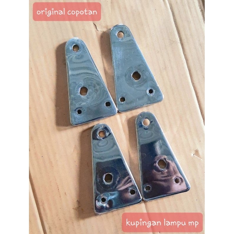 kupingan lampu krom megapro hiu primus original bawaan motor