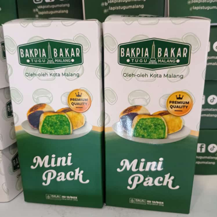 Pia Bakar Mini Lapis Kukus Tugu Malang
