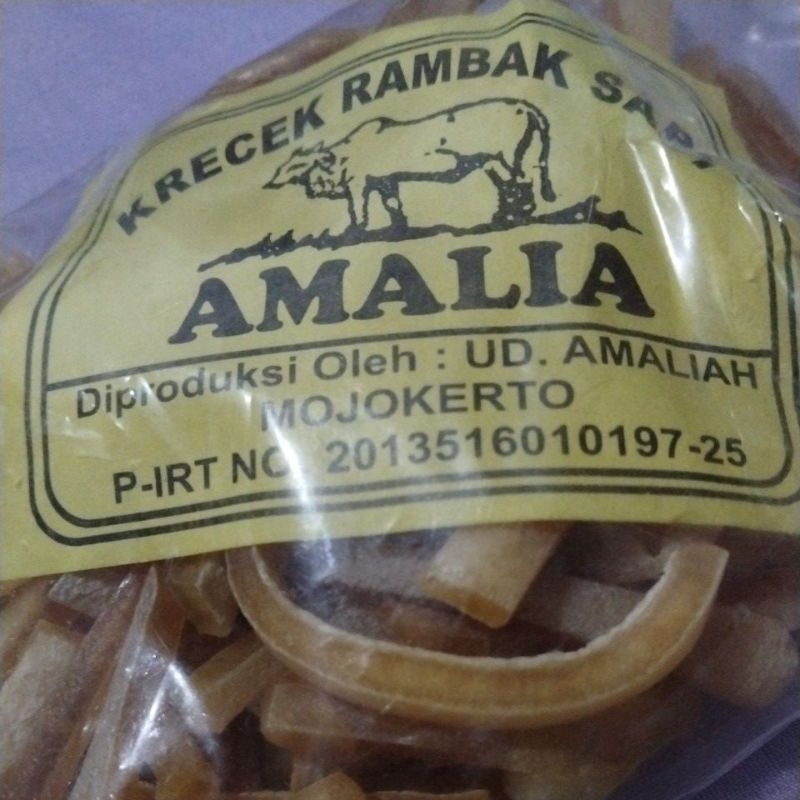 

Krupuk Krecek rambak sapi 250 gr