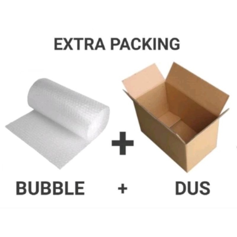 

Extra Packaging Bubble dan Dus