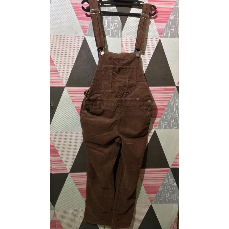 overall brown