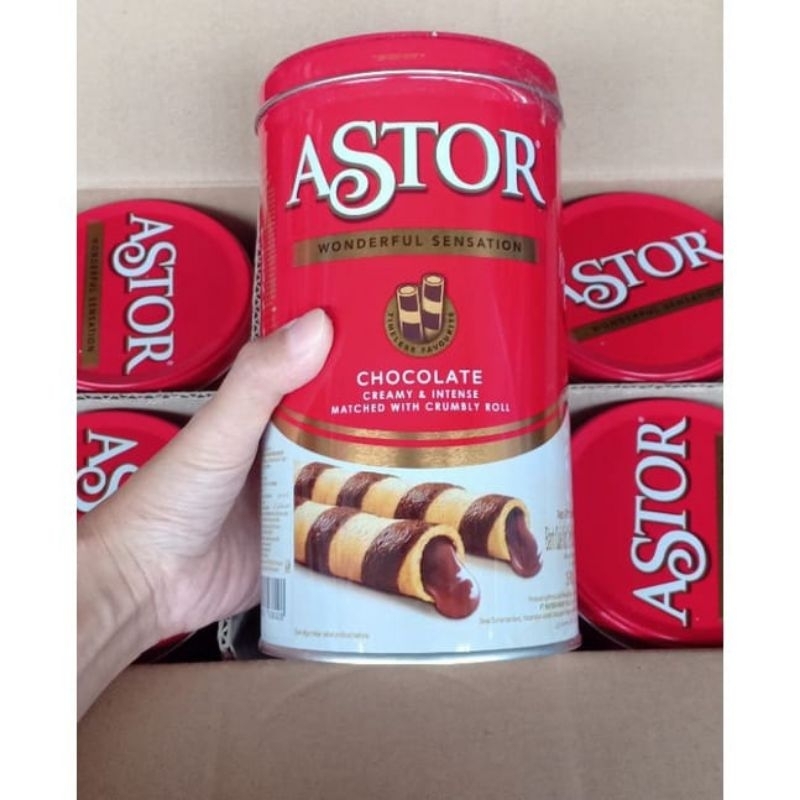 

ASTOR STICK COKLAT KALENG 330GR