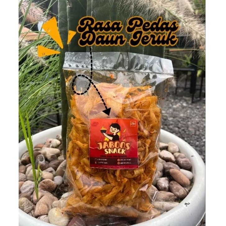

KERIPIK SINGKONG DAUN JERUK 250gr