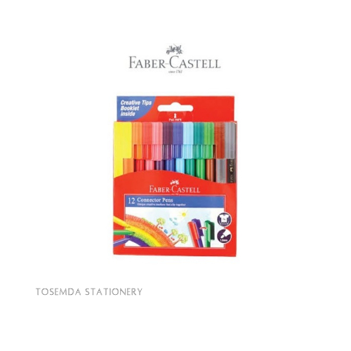 

Spidol Warna Faber Castell / Faber Castell Conector Pen / 1 SET - 12