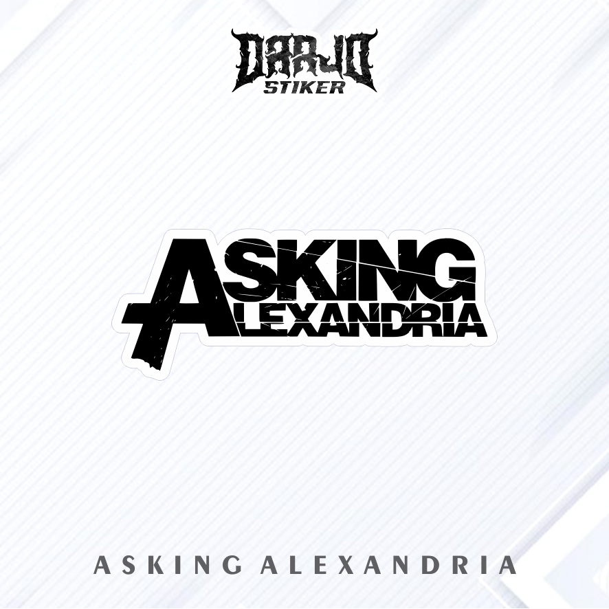 

Stiker Asthetic Band " ASKING ALEXANDRIA " Glossy Anti Air Tinggal Tempel | Stiker Helm, Hp, Laptop