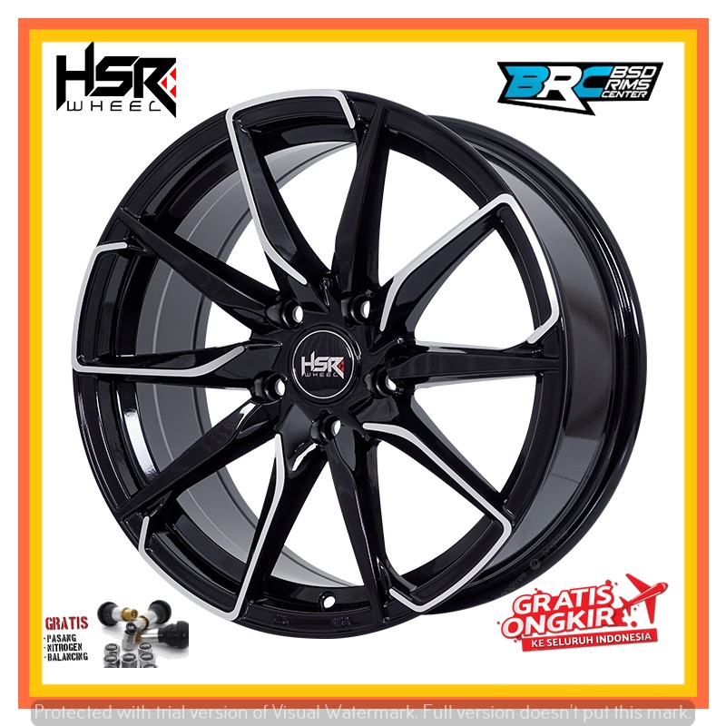 Velg mobil innova zenix ertiga Luxio, Taruna, HSR TALAGA R17 velg racing mobil