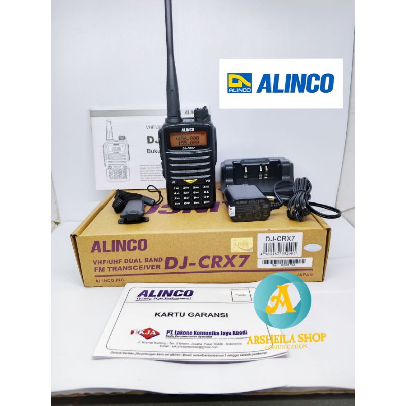 Ht alinco dj crx 7 dual band original