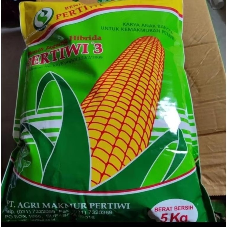 BENIH JAGUNG PERTIWI 3 KEMASAN 5KG ORIGINAL