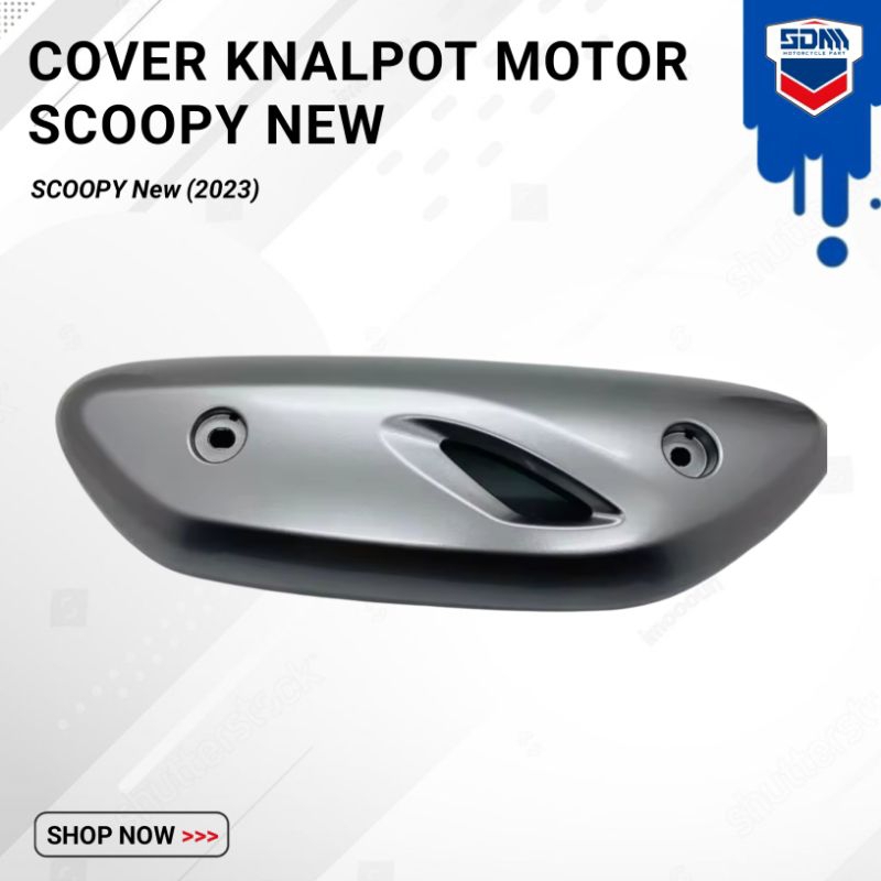 Cover Knalpot Motor Scoopy New | COVER KNALPOT SCOOPY 2023 / TAMENG KNALPOT SCOOPY
