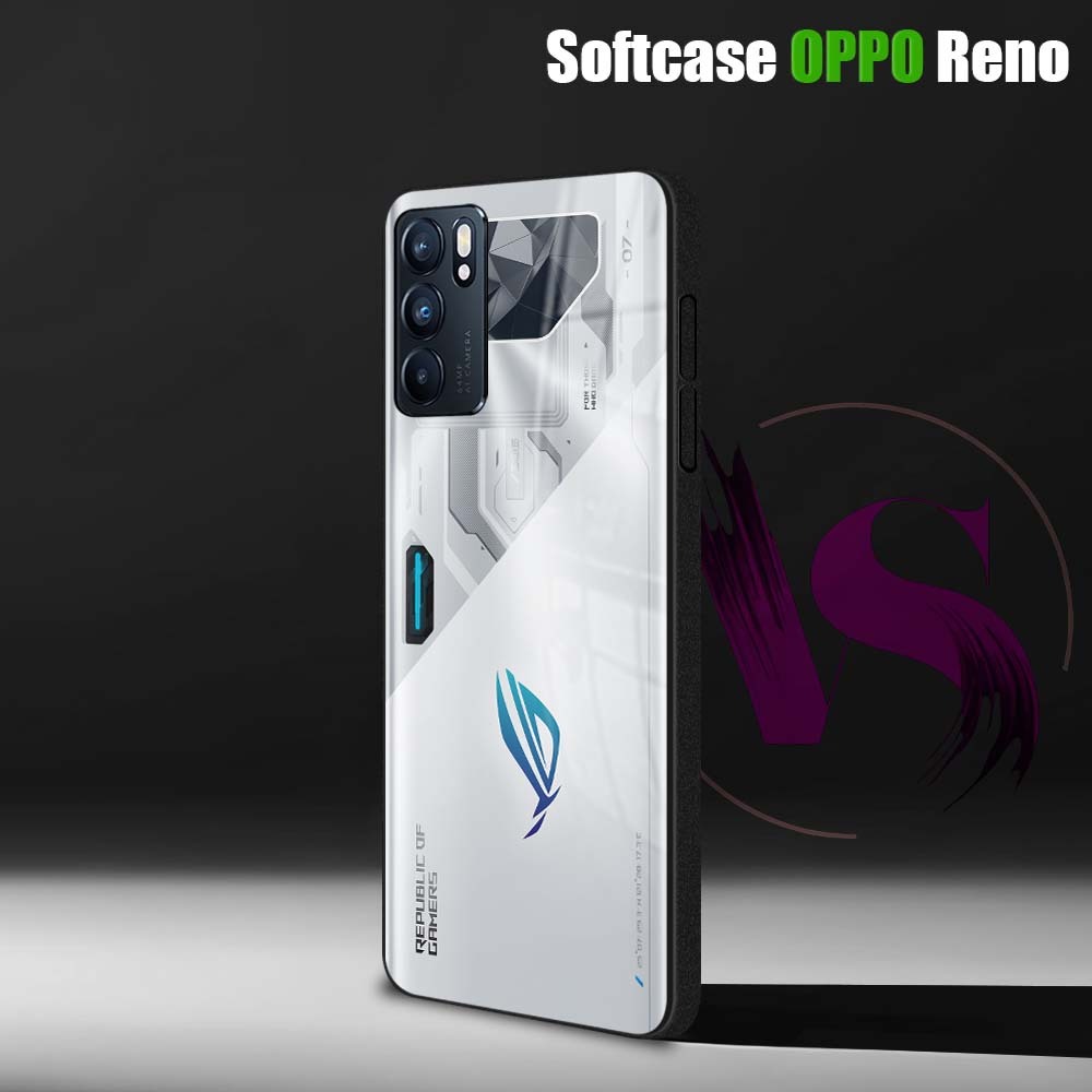 VN64 Softcase Kilau Oppo Reno 4 4F 5 5F 6 4G 5G 7 5G | Case Hp Oppo Kesing Silicon Cover Pelindung M