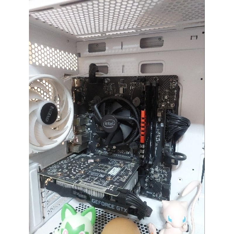 Motherboard MSI H510M lga 1200 + Processor Intel i3-10105f dan fan Bekas seperti Baru
