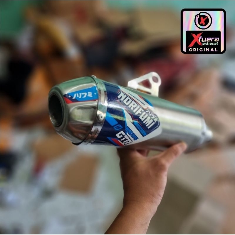 KNALPOT KLX150 CRF150L DTRACKER150 WR155 VIAR CROSS TIGER TRAIL VIXION TRIL BORE UP SILENCER ONLY ST