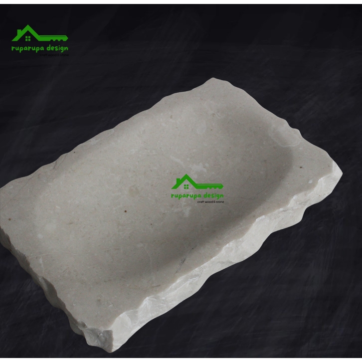 EROSI-Tempat sabun marmer/tempat sabun batang batu marmer/marble bar soap holder
