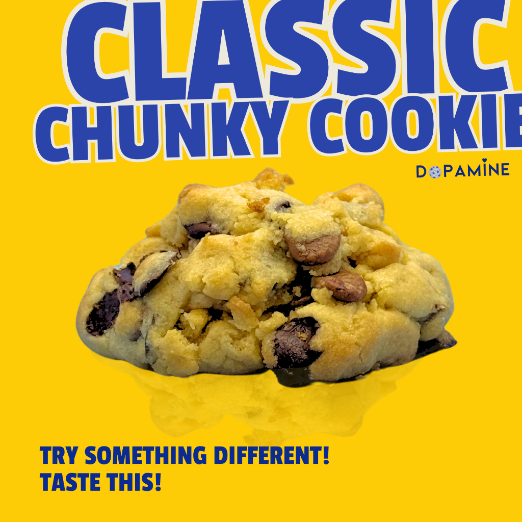 

Dopamine Signature - Chunky Cookie [Classic Chunky Cookies - Salted Caramel Chunky Cookies]