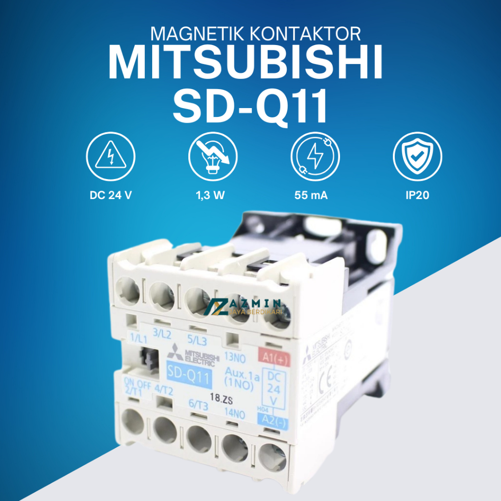 Magnetic Kontaktor Tatsuno Mitsubishi Electric SD-Q11 - Komponen Listrik Berkualitas