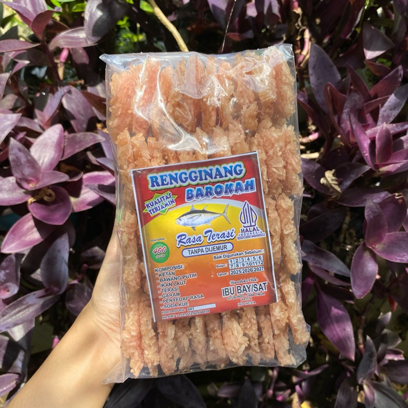 

RENGGINANG TERASI isi 40pcs Langsung Goreng Tanpa Jemur Renyah 450 gram Bersih nikmat khas Situbondo mentah by Rengginang Barokah