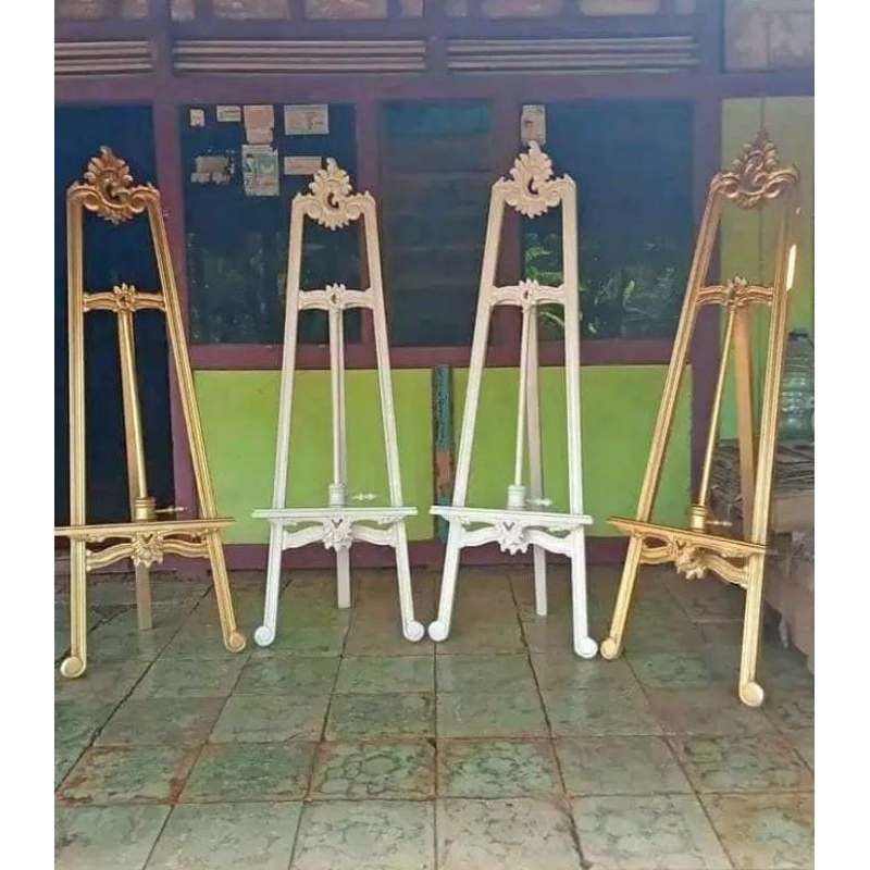 Stand Foto Wedding Pelaminan Stand Foto Kayu Tinggi 170cm