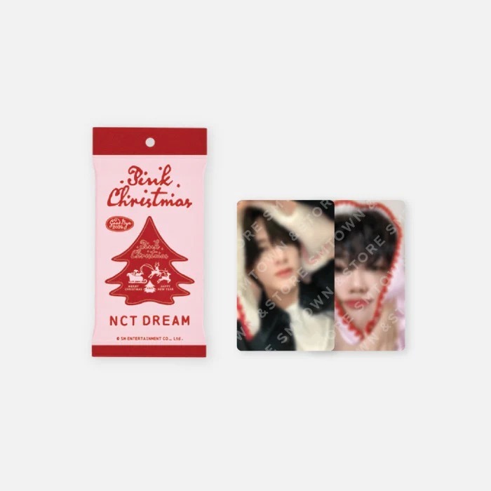 SMTOWN - 2024 PINK CHRISTMAS PHOTO CARD RANDOM PACK