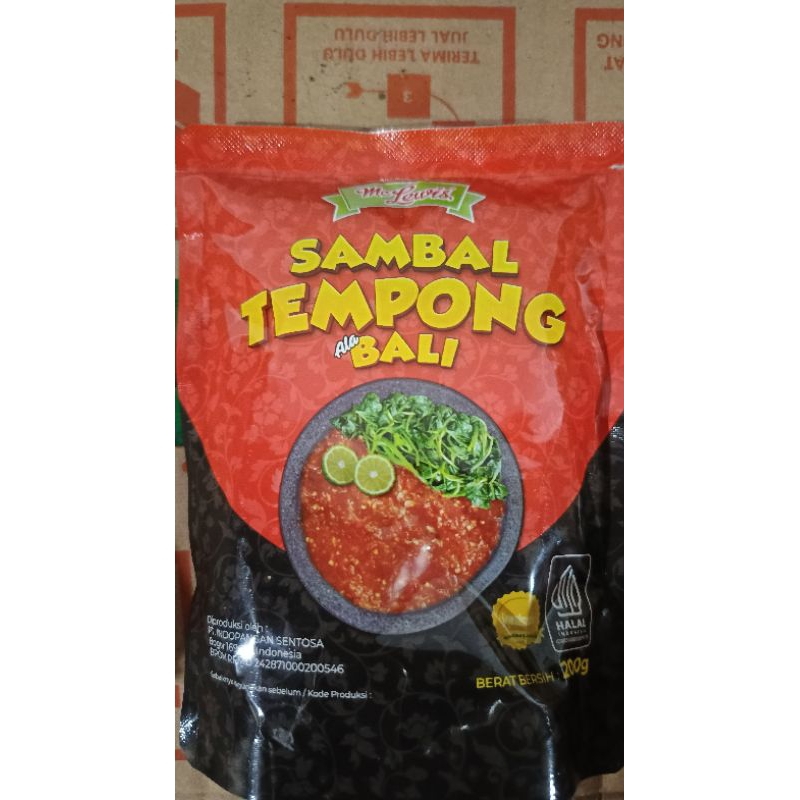

Mc lewis sambal tempong 200gr