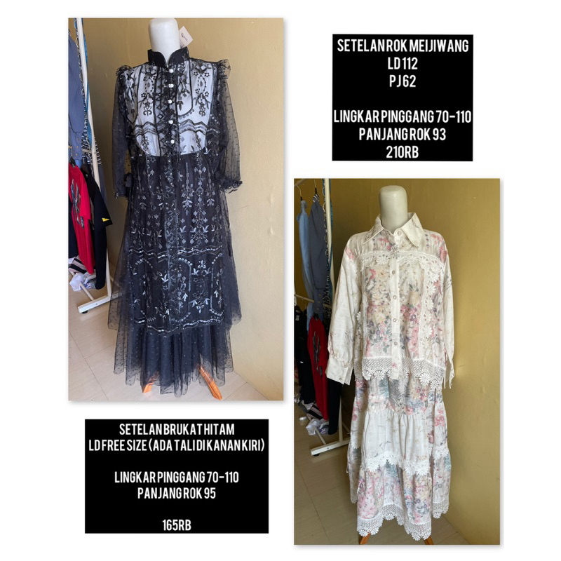 Setelan Rok Meijiwang / Setrok Meijiwang