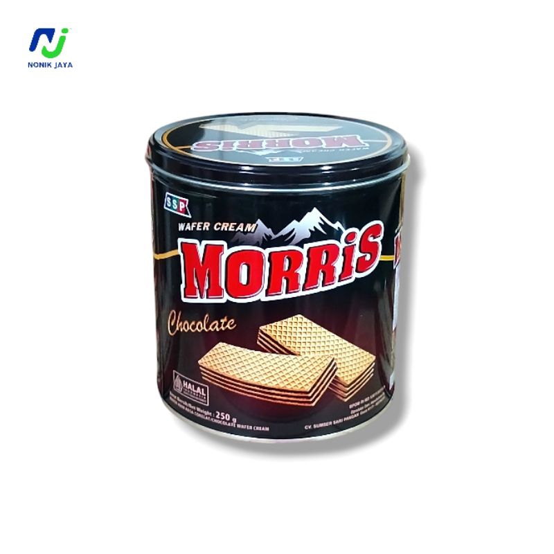 

MORRIS WAFER Cokelat Kaleng@250g(WAFER RENYAH DAN LEMBUT)