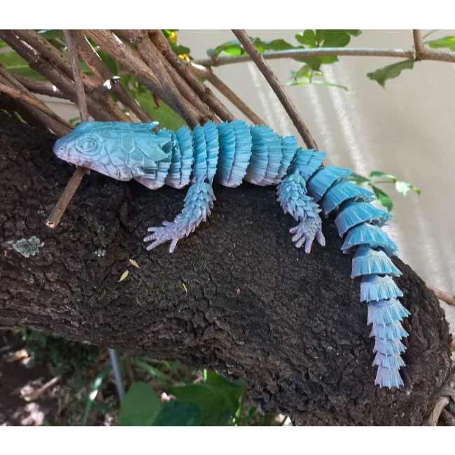 Mainan ARMADILLO LIZARD Artikulasi Kadal Mainan