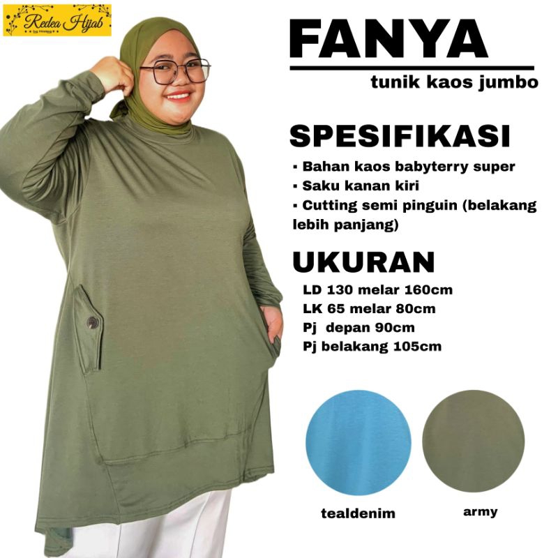 TUNIK KAOS JUMBO LD 130 - 160 ATASAN WANITA BIG SIZE BAJU WANITA JUMBO TERBARU