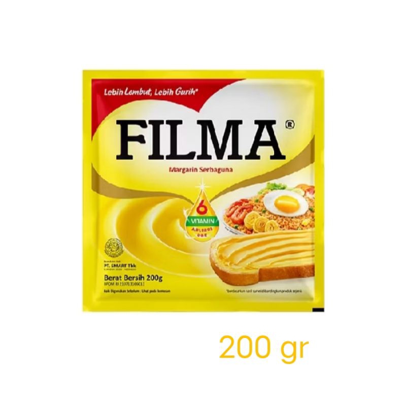 

Filma margarin serbaguna 200 gr ( 6 pics x 200 gr )