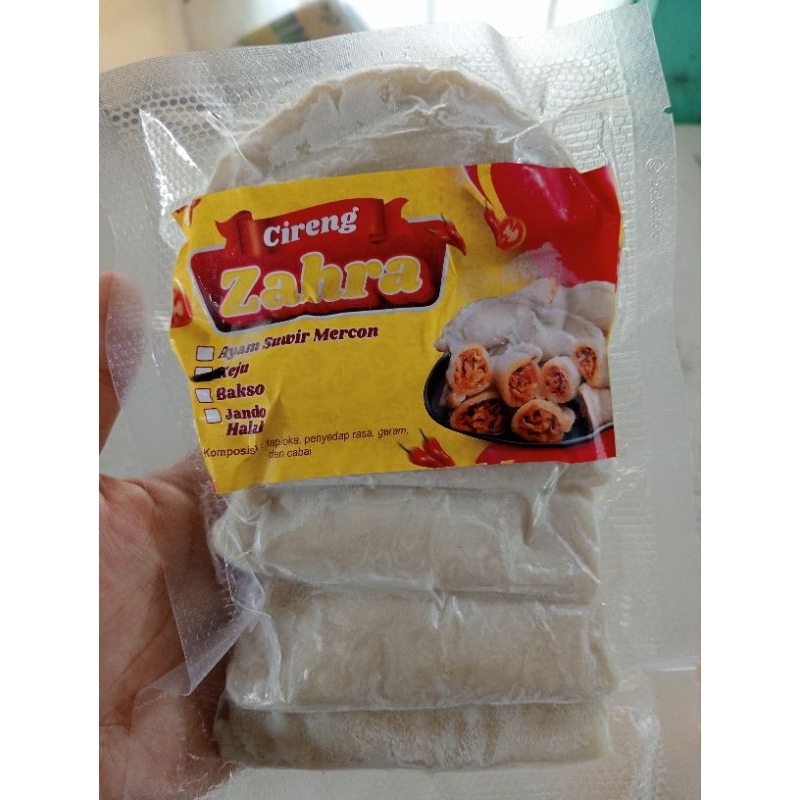 

cireng isi ayam suwir mercon isi 5