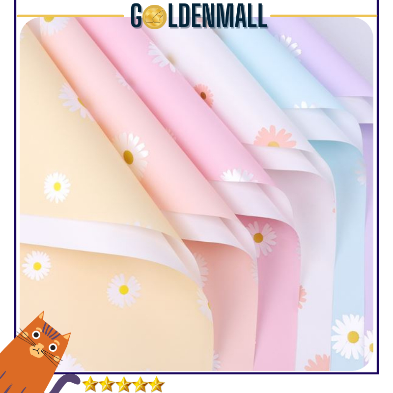 

Kertas Buket Bunga Motif Daisy Flower Wrapping Paper Cellophane Florist 6111