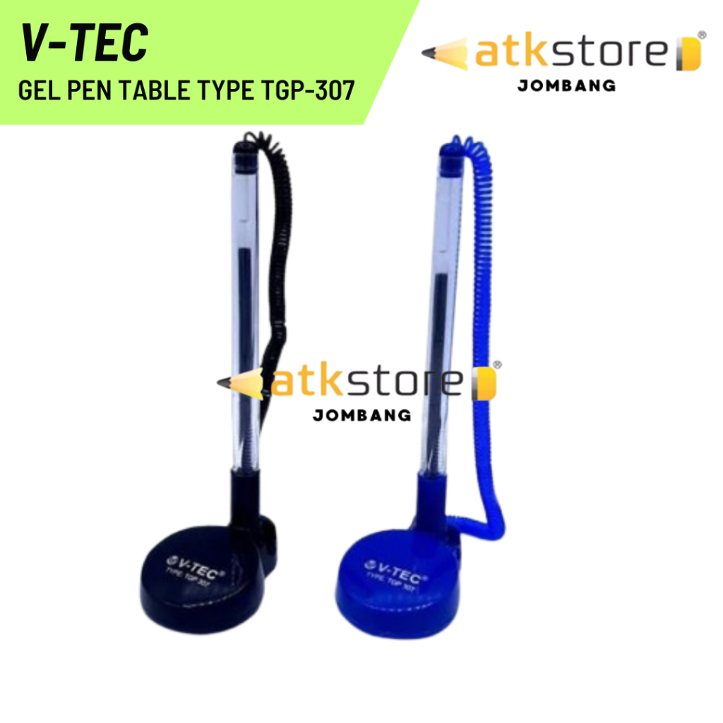 

V-TEC Gel Pen Table TGP-307 / Pen Stand Pulpen Pena Vtec / V-tec Table Gel Een / Ballpoint Meja