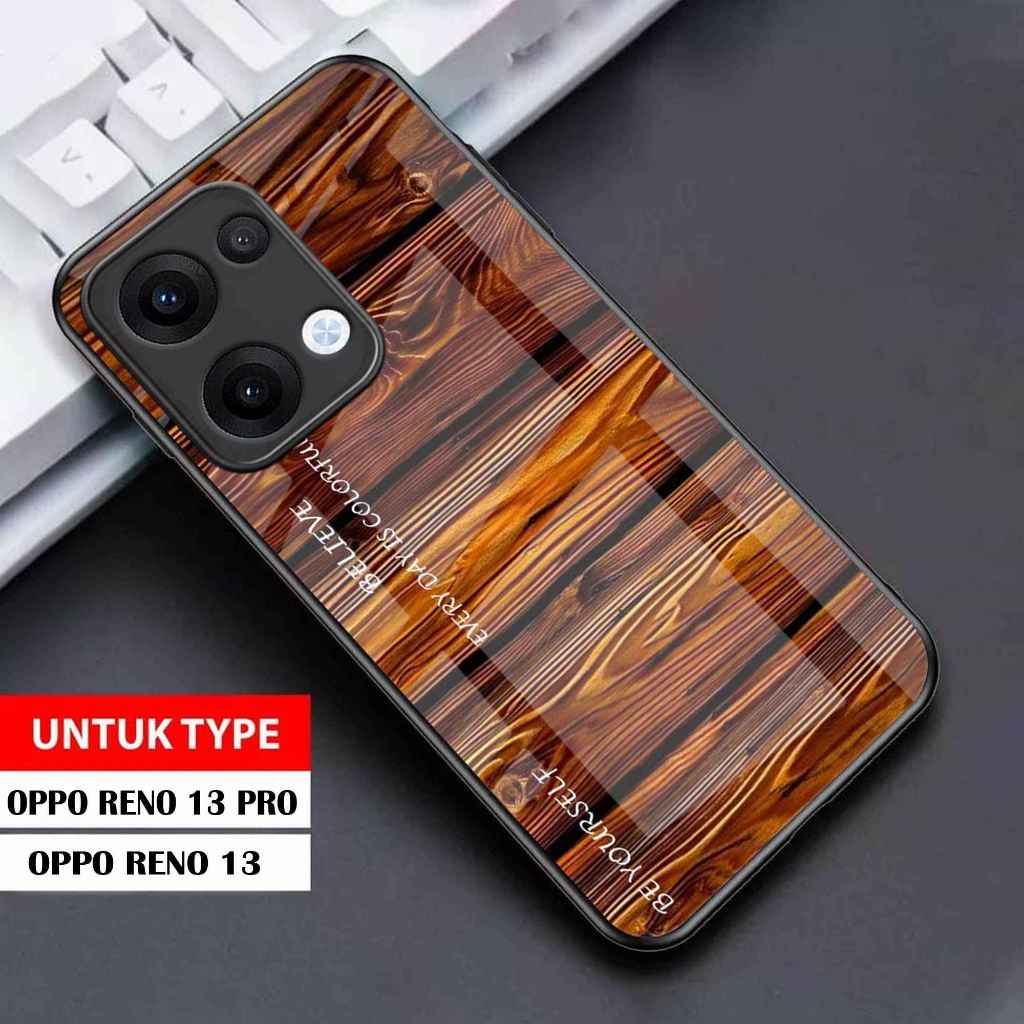 Softcase Glass Glossy For Oppo Reno 13/ Oppo Reno 13 Pro - Casing Hp Oppo Reno 13/Reno 13 Pro - N25